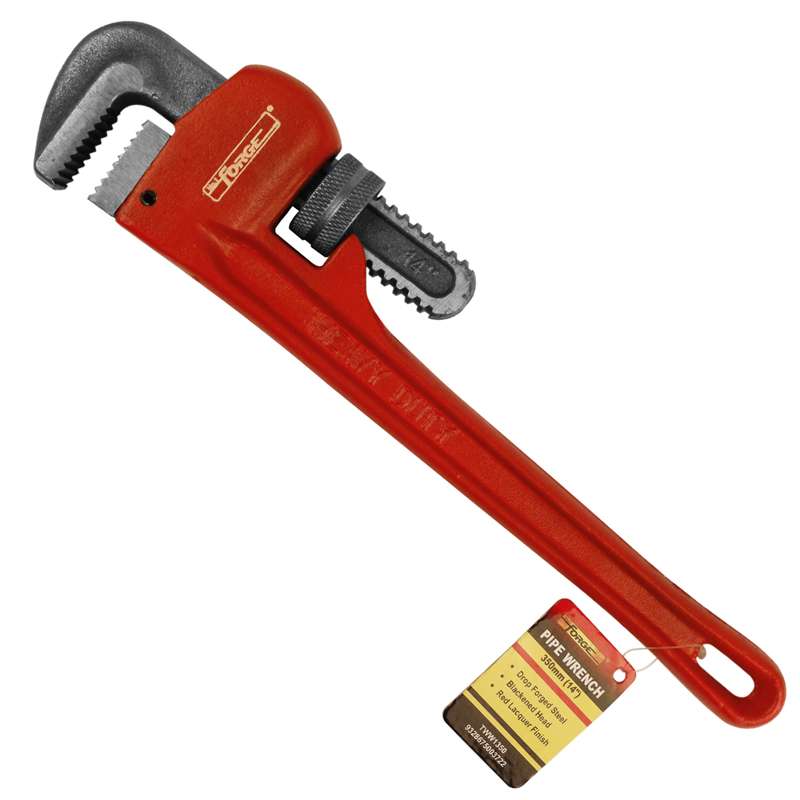 14"L HD Pipe Wrench - 1