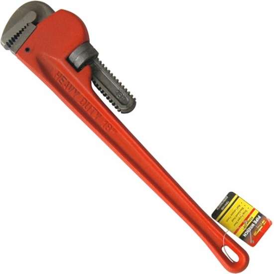 14"L HD Pipe Wrench - 4