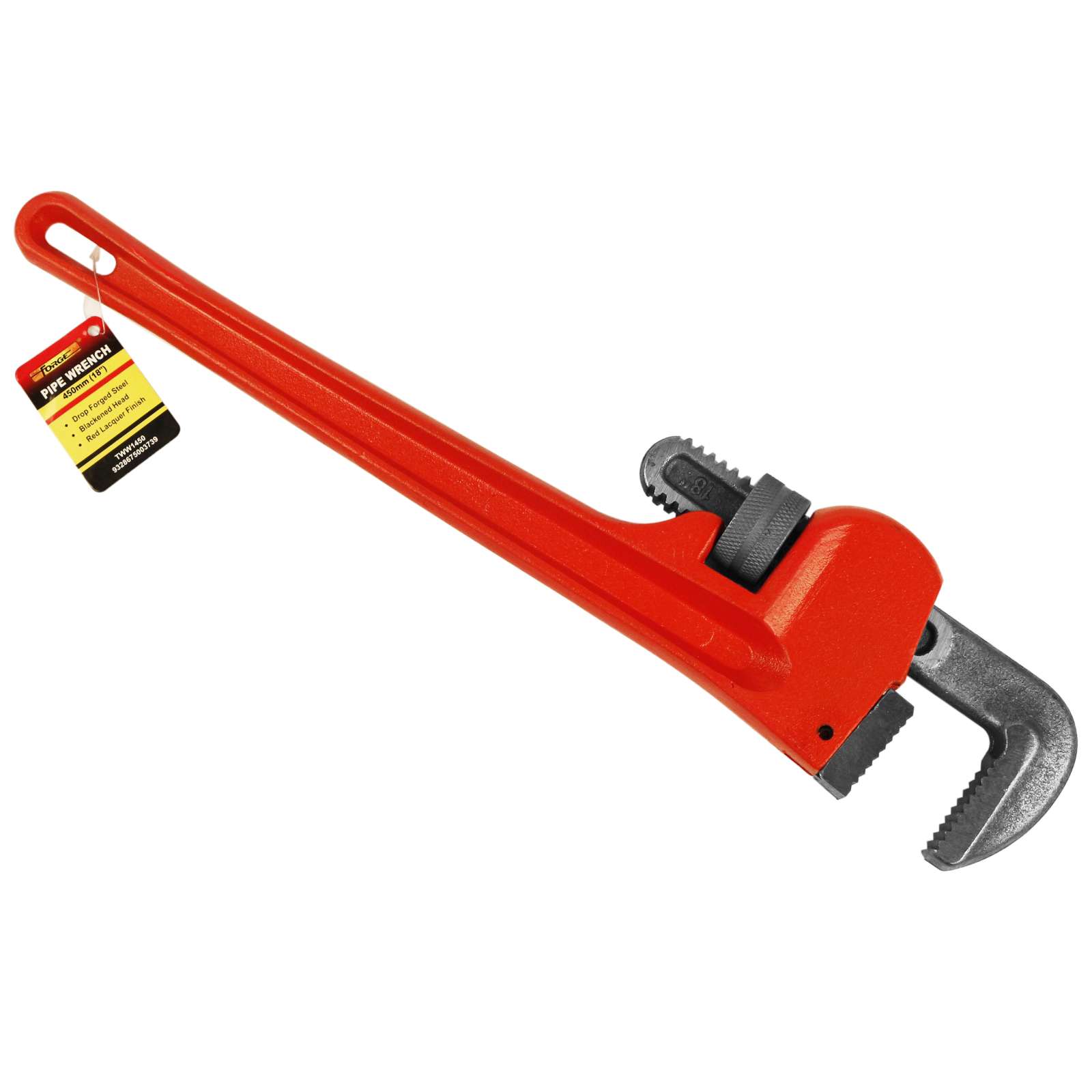 18"L HD Pipe Wrench - 1