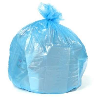 24" x 31" 13 Gal 1.2 Mil Blue Recycling Bags, 250/Case