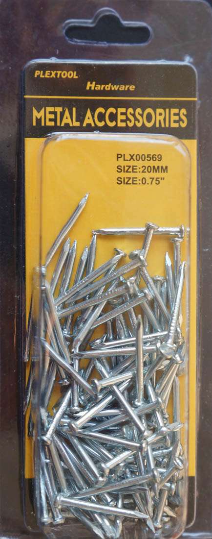 0.75"L Concrete and Brick Nails, 110/Pack - 1