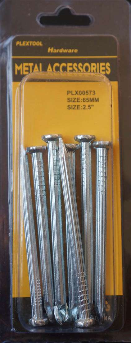 2.5"L Concrete and Brick Nails, 7/Pack - 1