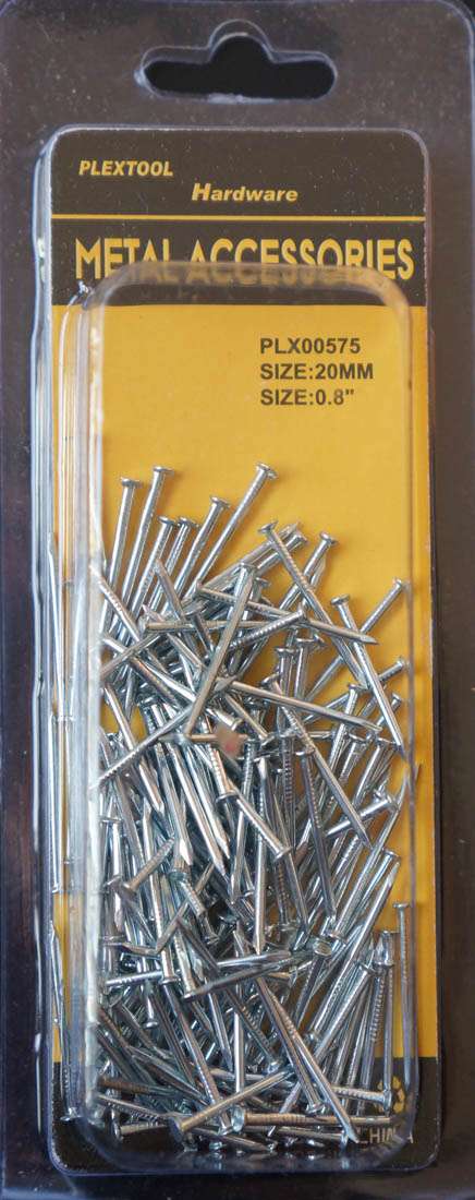 0.8" Wood Nails, 158/Pack - 1