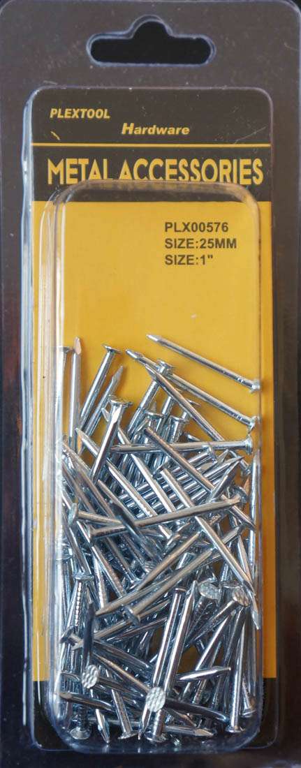 1" Wood Nails, 100/Pack - 1