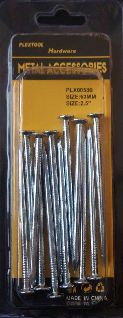 2-1/2" Wood Nails, 12/Pack - 1