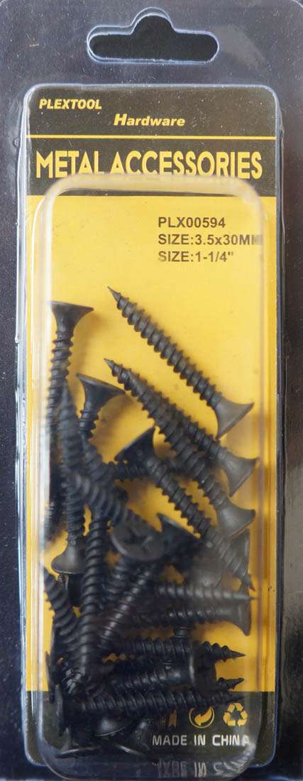 1-1/4"L Phillips Head Drywall Screws, 24/Pack - 1