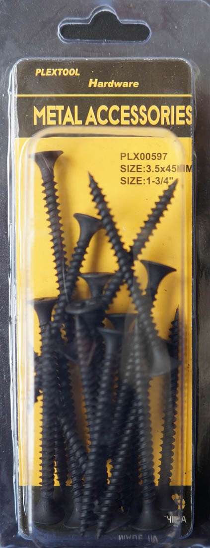 1-3/4"L Phillips Head Drywall Screws, 18/Pack - 1