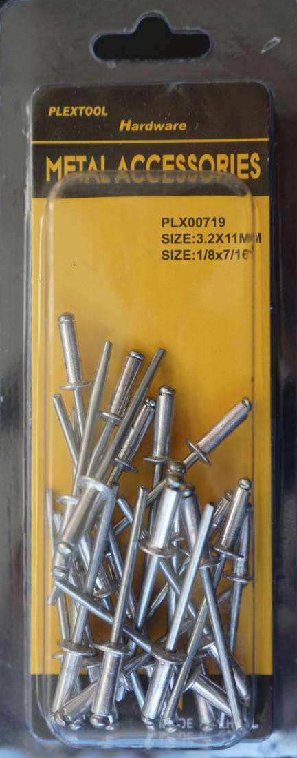 1/8" x 7/16" Rivet, 26/Pack - 1