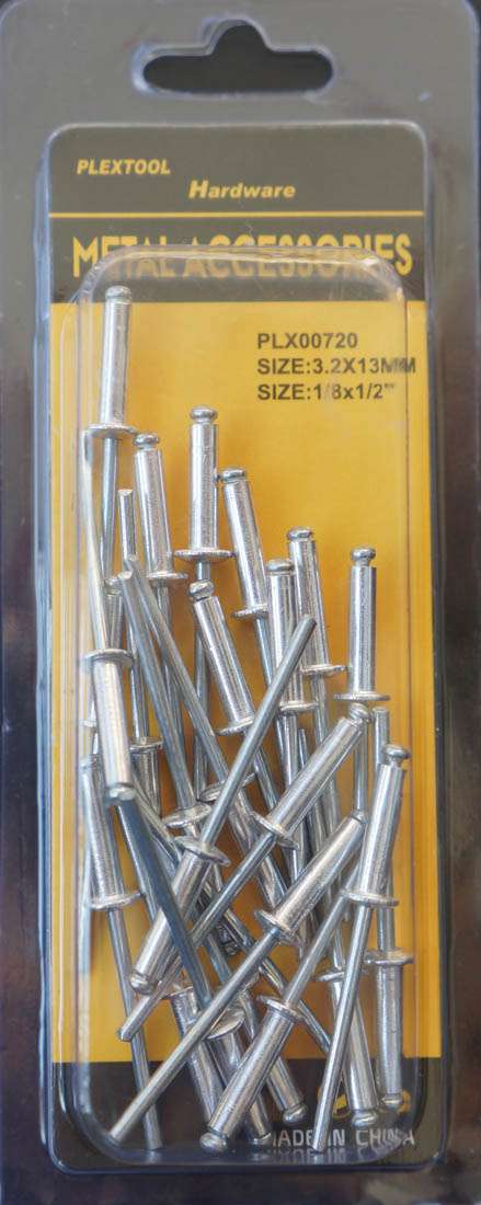 1/8" x 1/2" Rivet, 25/Pack - 1