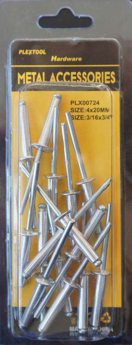 3/16" x 3/4" Rivet, 15/Pack - 1