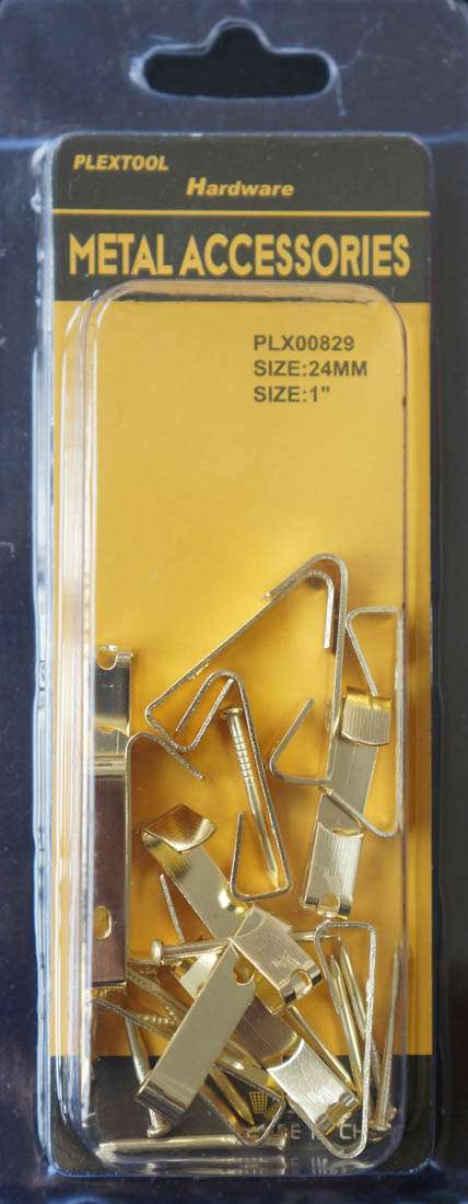 1" Picture Hangers with Nail, 13/Pack - 1