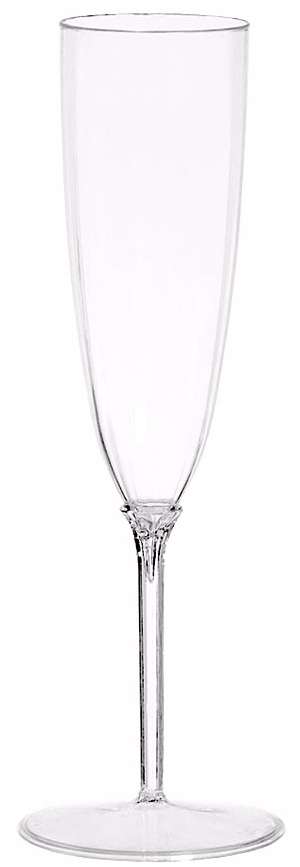 5 oz Champagne Flute, 8/Pack, 10/Case - 2