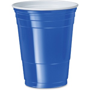 Solo Plastic Party Cup, Sold as 1 Carton, 20 Package per Carton 