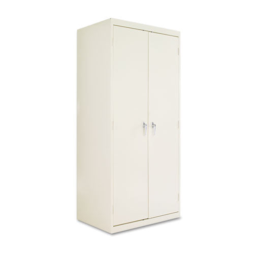 Assembled 78" High Storage Cabinet, w/Adjustable Shelves, 36w x 24d, Putty, Sold as 1 Each
