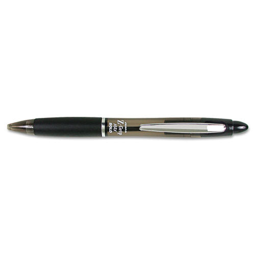 Zebra - Z-Grip MAX Ballpoint Retractable Pen, Black Ink, Bold, Dozen, Sold as 1 DZ
