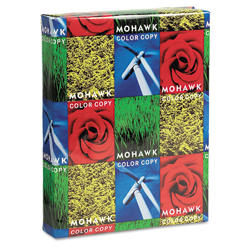 Mohawk - Color Copy Paper, 98 Brightness, 28lb, 8-1/2 x 11, Bright White, 500 Sheets/Ream, Sold as 1 RM