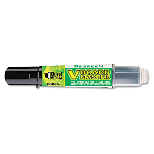 Pilot - BeGreen Dry Erase Marker, Black Ink, Chisel, Sold as 1 EA