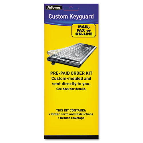 Fellowes - Keyboard Protection Kit, Custom Order, Polyurethane, Sold as 1 EA