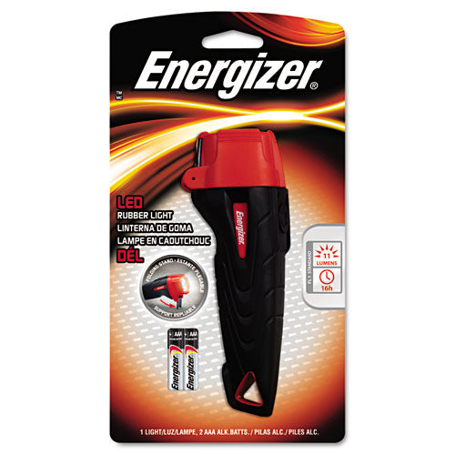 Energizer - Rubber Flashlight, Small, Sold as 1 EA