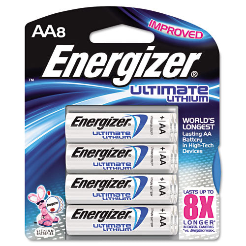 Energizer - e? Lithium Batteries, AA, 8 Batteries/Pack, Sold as 1 PK