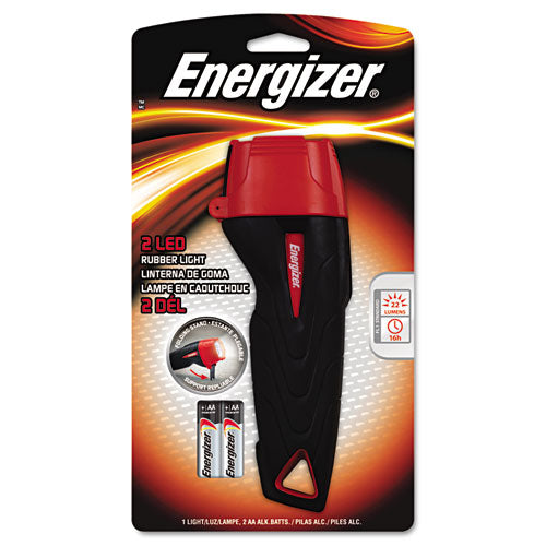 Energizer - Rubber Flashlight, Large, Sold as 1 EA