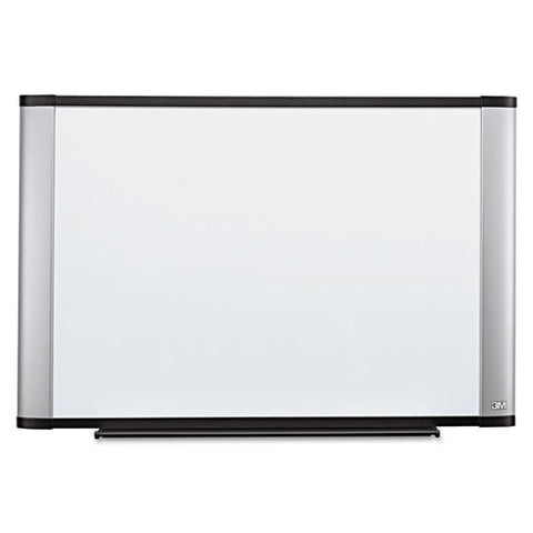 3M - Melamine Dry Erase Board, 96 x 48, Aluminum Frame, Sold as 1 EA
