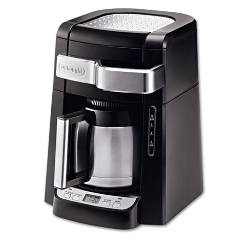 10-Cup Frontal Access Coffee Maker, Black, Sold as 1 Each