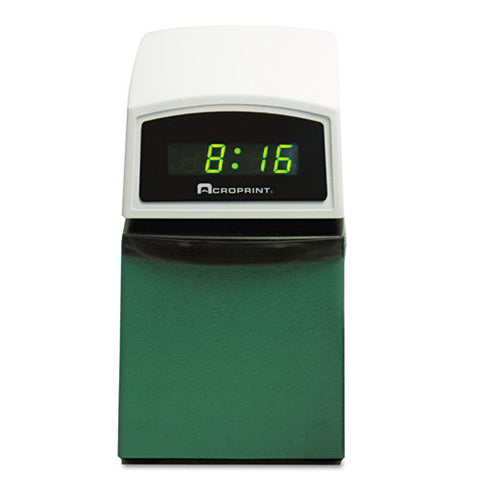 Acroprint - ETC Digital Automatic Time Clock with Stamp, Sold as 1 EA