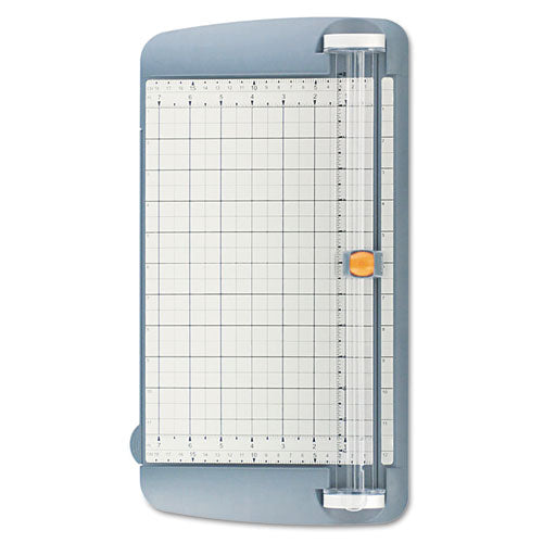 TrimAir Titanium Rotary Paper Trimmer, Wide Base, 12", Grey, Sold as 1 Each