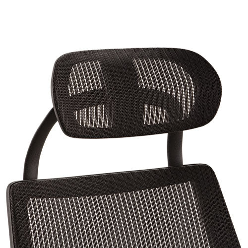 Headrest for Alera K8 Chair, Mesh, Black, Sold as 1 Each