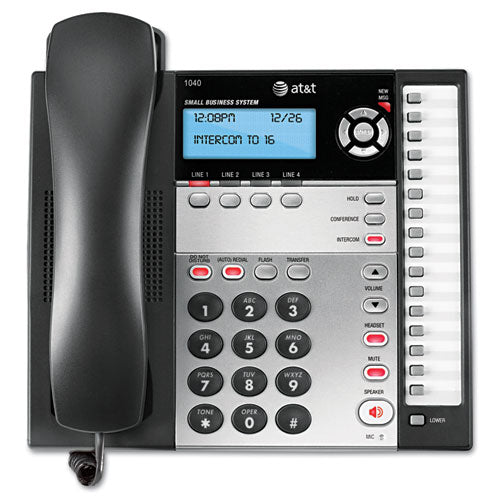 AT&T - 1040 Corded Four-Line Expandable Telephone, Sold as 1 EA