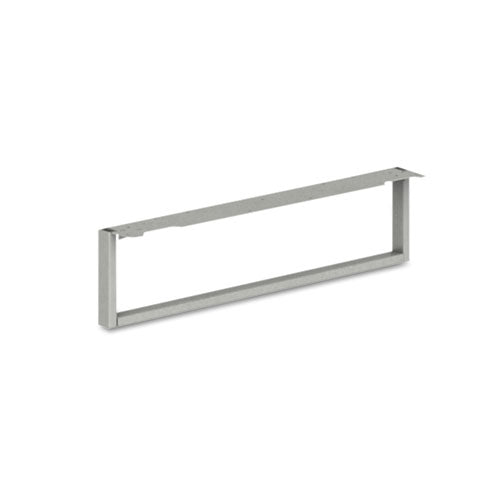 Voi O-Leg Support for Low Credenza, 30d x 7h, Platinum Metallic, Sold as 1 Each