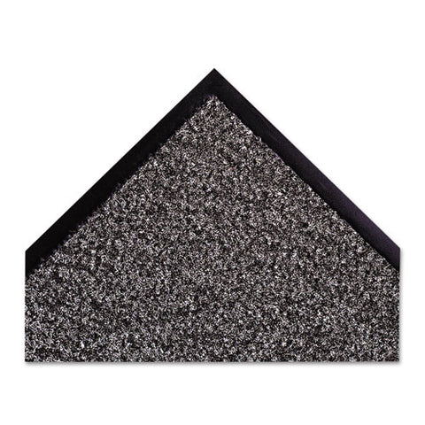 Crown - Dust-Star Microfiber Wiper Mat, 36-inch x 60-inch, Charcoal, Sold as 1 EA