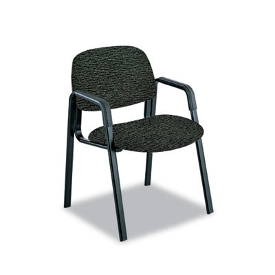 Cava Urth Collection Straight Leg Guest Chair, Black, Sold as 1 Each