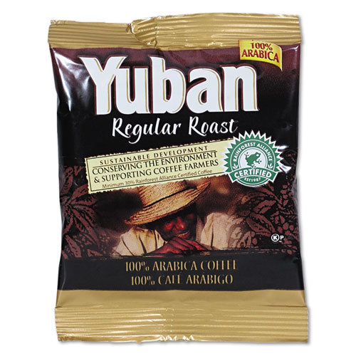 Yuban - Regular Coffee, Colombian, 1 1/2 oz Packs, 42/Carton, Sold as 1 CT
