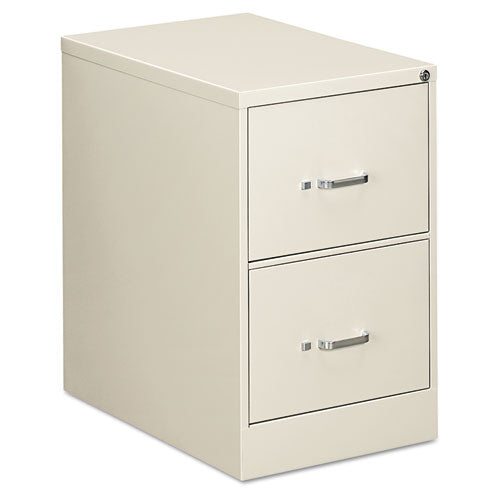 Two-Drawer Economy Vertical File, Legal, 18 1/4w x 26 1/2d x 29h, Light Gray, Sold as 1 Each