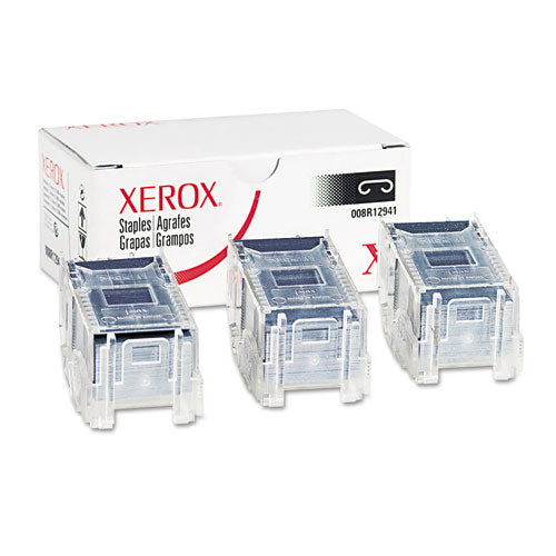Xerox - Finisher Staples for Xerox 7760/4150, Three Cartridges, 15,000 Staples/Pack, Sold as 1 PK