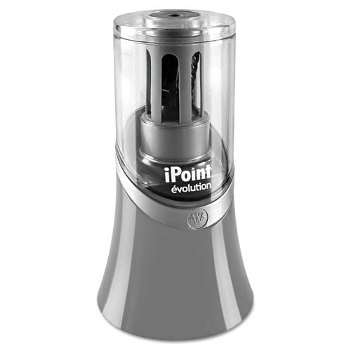 iPoint - KleenEarth Evolution Electric Pencil Sharpeners, Gray, Sold as 1 EA