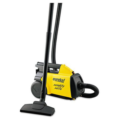 Lightweight Mighty Mite Canister Vacuum, 9A Motor, 8.2 lb, Yellow, Sold as 1 Each