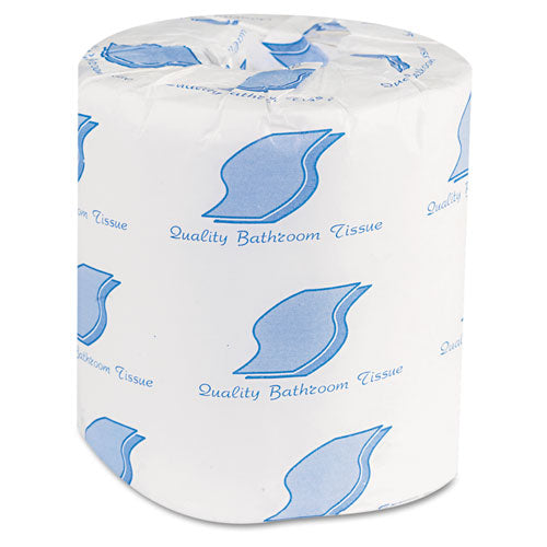 Bath Tissue, Wrapped, 2-Ply, White, 420 Sheets/Roll, 96 Rolls/Carton, Sold as 1 Carton, 96 Each per Carton 