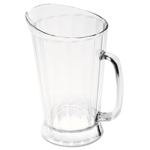 Bouncer II Plastic Pitcher, 60 oz, Clear, Sold as 1 Each