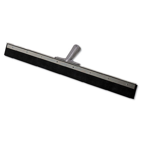 Aquadozer Eco Floor Squeegee,18 Inch Black Rubber Blade, Straight, Sold as 1 Each