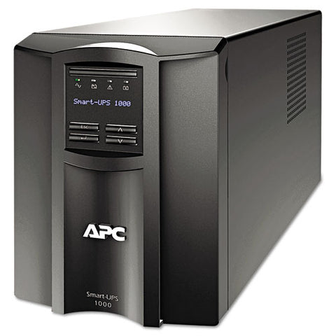 APC - Smart-UPS LCD Backup System, 1000 VA, 8 Outlets, 459 J, Sold as 1 EA