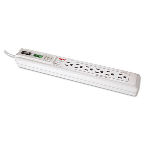 APC - Power-Saving Timer Essential SurgeArrest Surge Protector, 6 Outlets, 1020 Joules, Sold as 1 EA