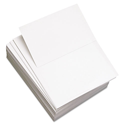 Domtar - Custom Cut-Sheet Copy Paper, 92 Brightness, 20lb, 8-1/2x11, White, 2500/Carton, Sold as 1 CT