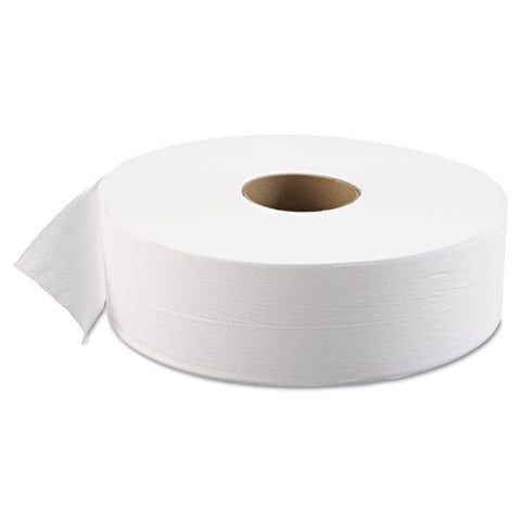 JRT Bath Tissue, Jumbo, 1-Ply, 3 5/8" x 4000ft, 12" dia, White, 6/Carton, Sold as 1 Carton, 6 Roll per Carton 