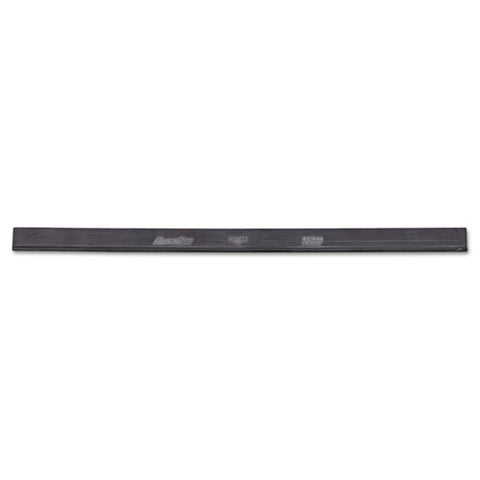 ErgoTec Replacement Squeegee Blades, 14" Wide, Black Rubber, Soft, Sold as 1 Each