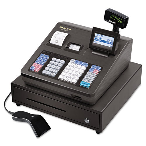 XE Series Cash Register w/Scanner, Thermal Printer, 7000 Lookup, 40 Clerks, LCD, Sold as 1 Each