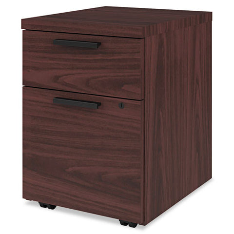 Box/File Mobile Pedestal for 10500/10700 Shells, 21 7/8" High, Mahogany, Sold as 1 Each