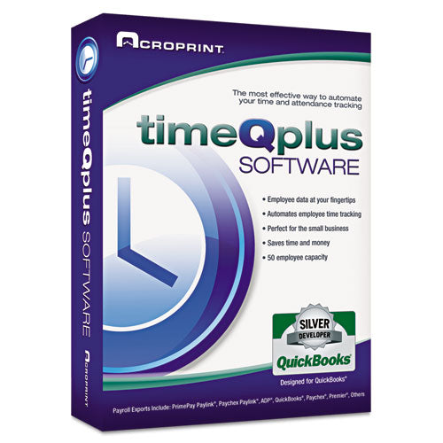 TimeQplus Network Software, Sold as 1 Each